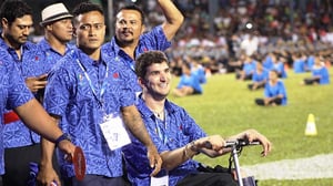 Jordon is the first Samoan to compete at the Para World Sailing Championships and represented Samoan at the Pacific Games in sailing. Credit: Jordon Milroy. Photo: Jordan Milroy