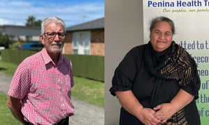 Monte Cecilia Housing Trust chief executive Bernie Smith and Penina Trust chief executive Roine Lealaiauloto. (Photos: Justin Latif)