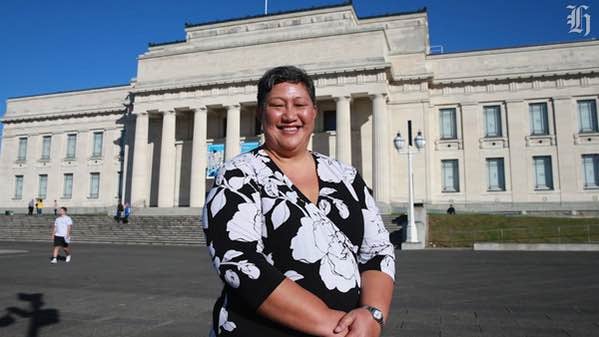 Orchid Atimalala becomes the first woman elected as Chairperson of the Auckland Museum Trust Board. Source: NZ Herald.