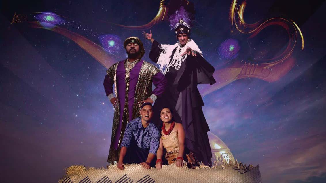 The Sau E Siva team were in the midst of working on Alatini, a Pasifika re-telling of the classic story Aladdin, when they received news of the Auckland Arts Festival cancellation.