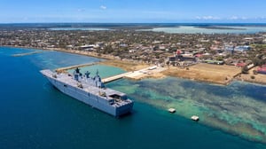 Concerns were raised last week when the naval vessel HMAS Adelaide confirmed there was a Covid outbreak onboard shortly after its departure from Australia. 