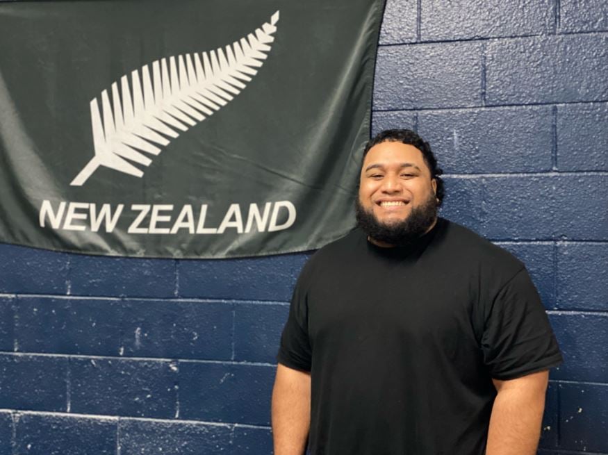 Tongan Weightlifter David Liti. Photo: John Pulu, Tagata Pasifika