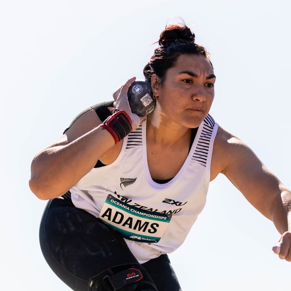 Lisa Adams wins Gold at the Oceania Athletics Championship