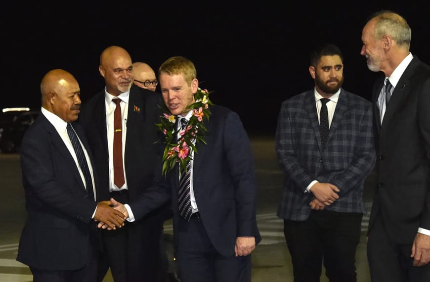 Prime Minister Chris Hipkins meets with Pacific Leaders in Papua New Guinea this week