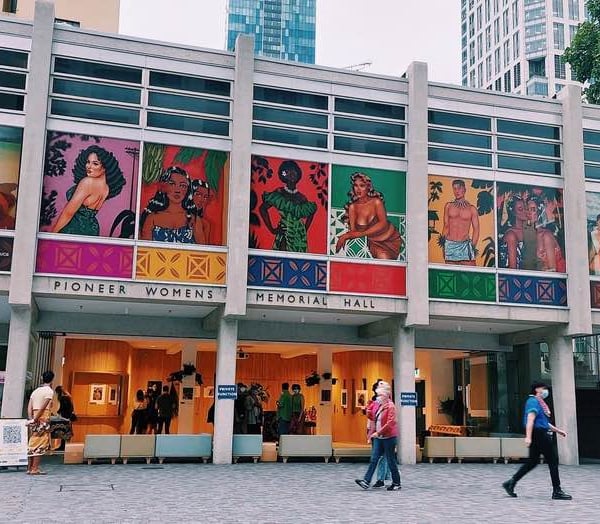 “It’s just surreal” – Super-sized Pacific artworks grace CBD centre