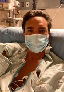 pacific covid survivor Luke McLean-McMahon