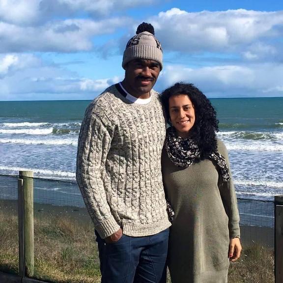 Nemani Waka and his partner Francesca Rex-Horoi. Photo: Supplied