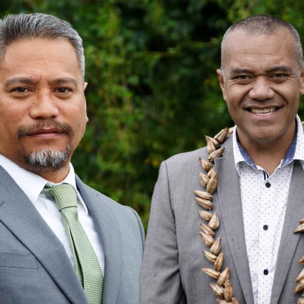 Teanau Tuiono and Fa’anana Efeso Collins move up the ranks of The Green Party list for 2023 election