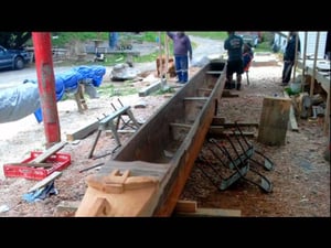 Tokelau community is keeping traditional knowledge alive by building a vaka from scratch