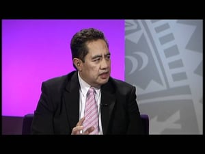 Anae Arthur Anae interview about the 2011 Budget Tagata Pasifika TVNZ 19 May 2011