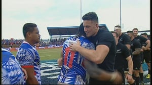 The All Blacks vs Manu Samoa in Apia