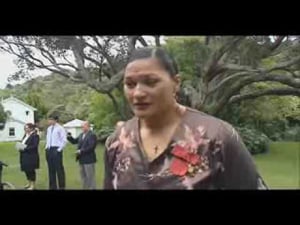 Valerie Vili recipient of New Zealand New Years Honours List  2009