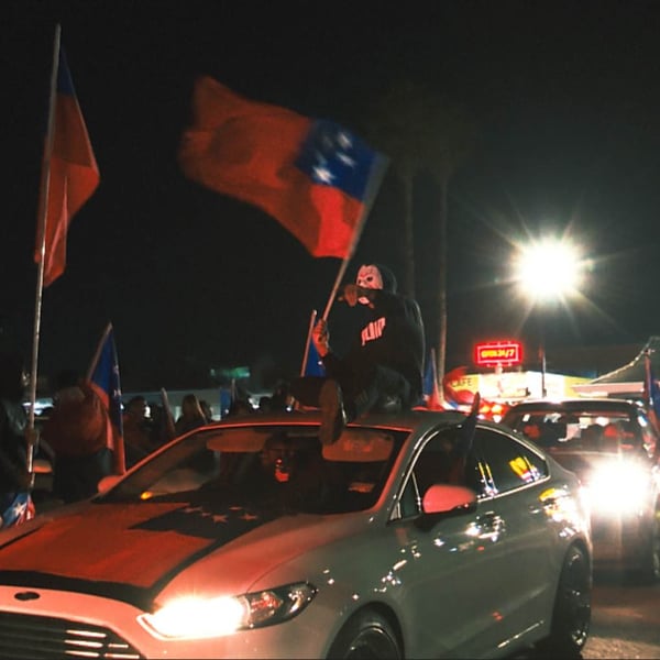 Toa Samoa supporters gather to celebrate victory over MMT
