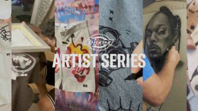 Dickies have teamed up with Pacific artists for charity auction