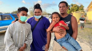 Telai Tutu'ila's son and his family. Photo: Ordinary Tongan Lives
