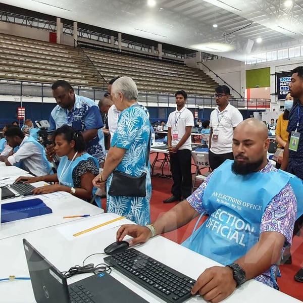 Provisional results from Fiji General Elections 2022 puts Bainimarama ahead