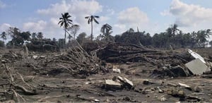 Ha’atafu beach resort, “it looks like a bomb had gone off”