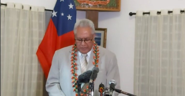 Samoa Head of State calls for new election