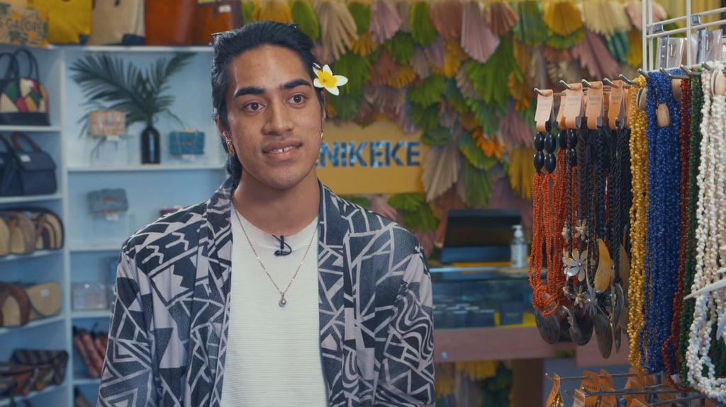 Panikeke beauty shop owner Keith Toma