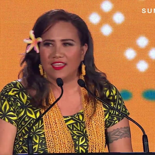 Pacific Education Winner Lynn Pavihi’s Speech | SunPix Awards 2020