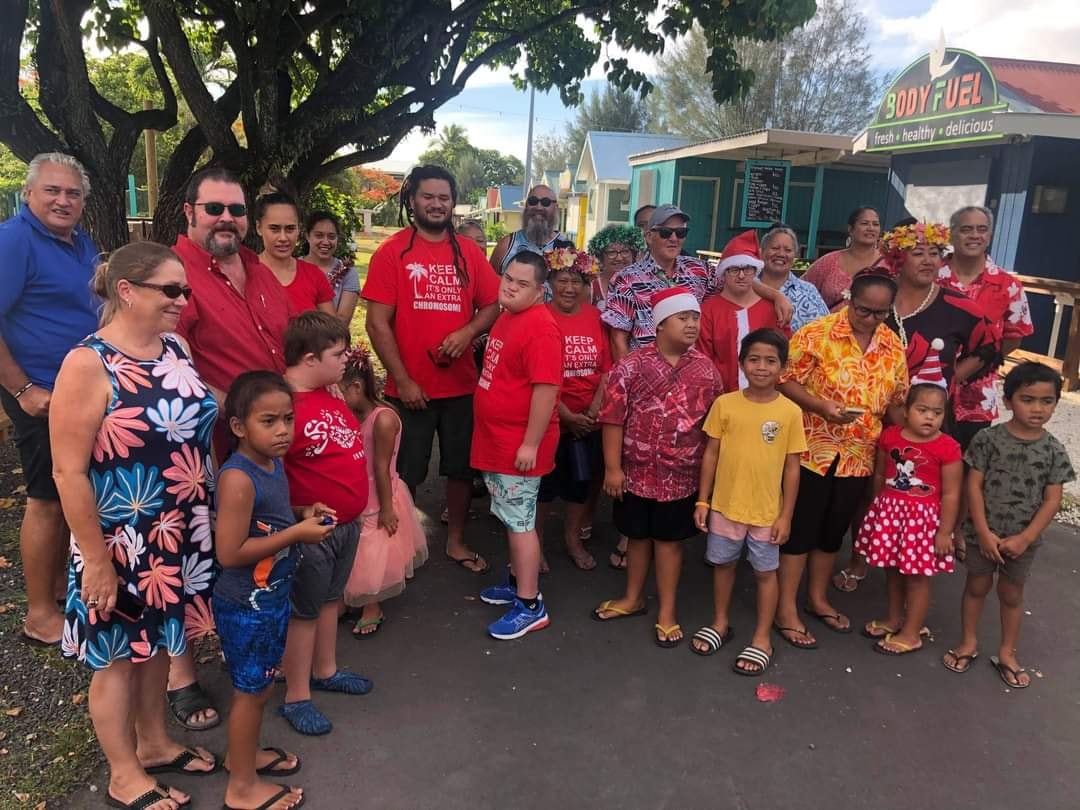 The Cook Islands Down Syndrome Association works to "connect families and together raise awareness to create an inclusive community."