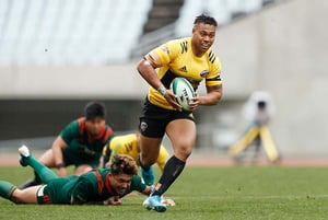 Li left for Japan in 2020 to join Suntory Sungoliaths and quickly made himself known in the Japan Rugby League One competition. Photo: Suntory Sungoliath Rugby