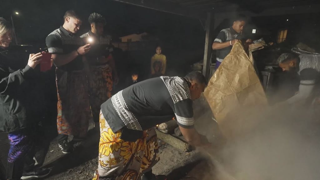 All Blacks umu in South Auckland