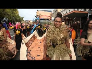 Auckland Pride Parade 2015 with Cook Islander Ta’i Paitai