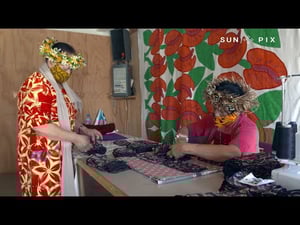 Cook Island mamas sew 5000 face masks to help the Pacific community fight against Covid-19