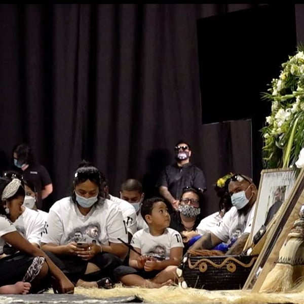 Talanoa: Friends and family bid final farewell to ‘Iga the Winger’