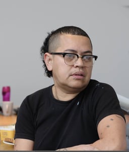 Fiji artist Luisa Tora (Kadavu). Photo: Supplied