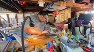 Rotuman carver Rocky Ralifo carving a place in history