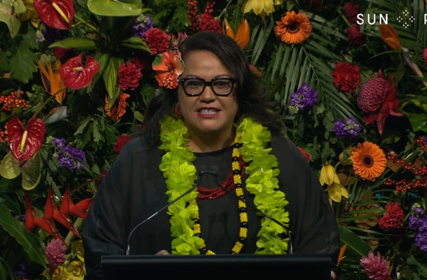 Pacific Community Leadership Award Winner Hana Melania Halalele’s speech | SunPix Awards 2022