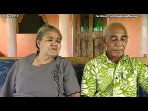 One year on from the tragedy of the Samoan Tsunami Tagata Pasifika TVNZ 30 Sep 2010 Tangata Pacifica Pasifica