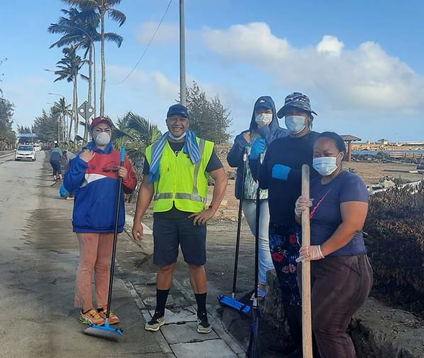 Nuku’alofa in Photos: Tonga’s capital blanketed in volcanic ash