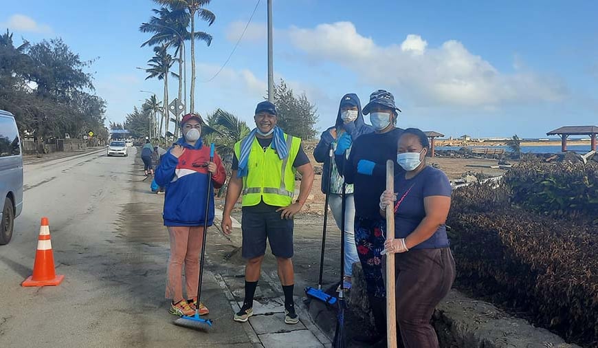 Nuku’alofa in Photos: Tonga’s capital blanketed in volcanic ash