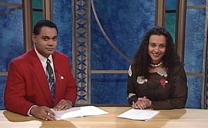 Ngaire Fuata began her journey with Tagata Pasifika 26 years ago. She hosted TP alongside Tuipoloa Evan Charlton.