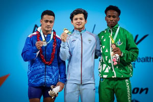 Pacific stars claim medals at the Commonwealth Games