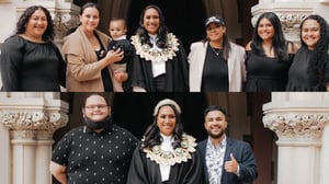 Tuluvao Futi with Family and Friends