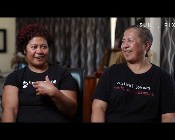 Samoan vegan sisters fight for animal rights