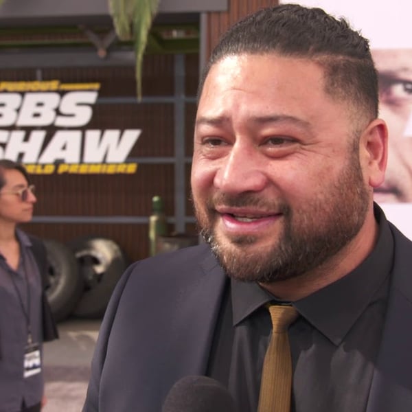 Proud Tongan John Tui overcome by emotion at the world premiere of Fast and Furious “Hobbs & Shaw”
