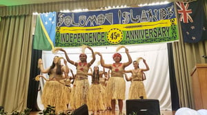 Solomon Islands community celebrate 45 years of independence