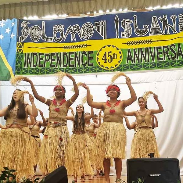 Solomon Islands community celebrate 45 years of independence