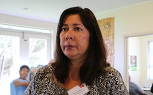 Tracy Stowers from Vaiola Pacific Island Budgeting Service says people are given loans they can't repay. Photo: Sarah Robson RNZ