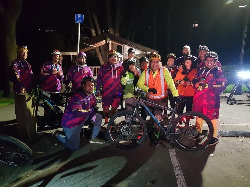 John Pulu with Cycle Safe Porirua