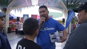 Lorenzo Kaisara protecting his community through gagana Samoa