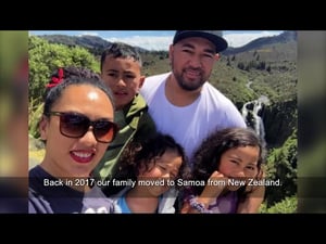 A Māori Samoan family’s journey of learning the gagana in Samoa