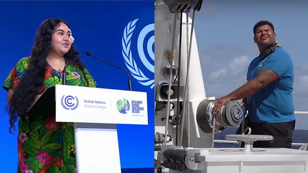 cop26 pacific youth activists