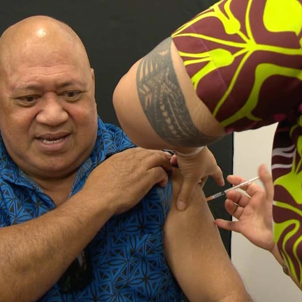 Pacific people get Covid-19 vaccine in the Hutt Valley