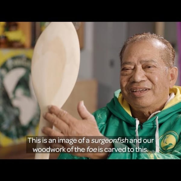 Tokelau Language Week: The significance of the foe (Tokelau paddle)